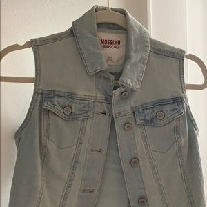 Mossimo denim vest
